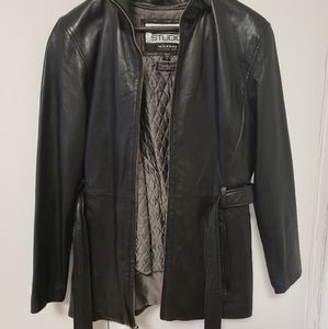 Leather Coat